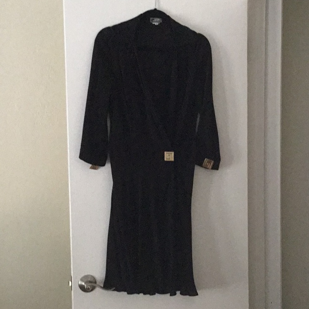 Versace black dress